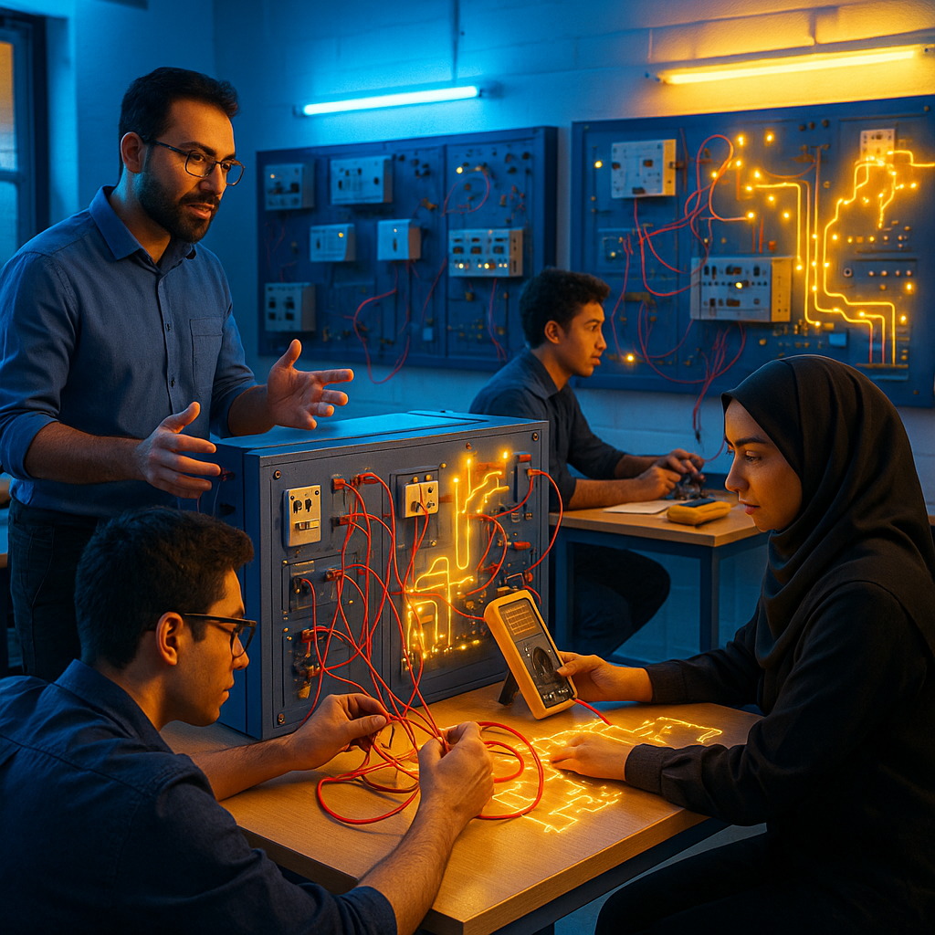 اموزش برق در زرین شهر